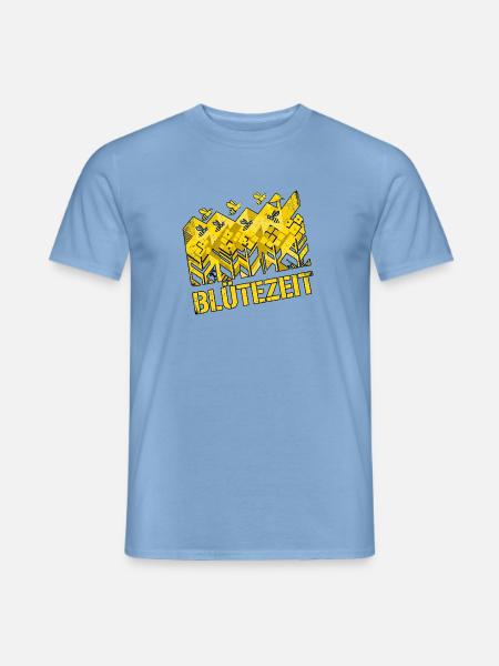 Bienen Imker Blüte Honig - Männer T-Shirt - Carolina Blue