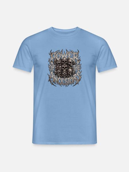 Death Metal Kraft der Ahnen - Männer T-Shirt - Carolina Blue