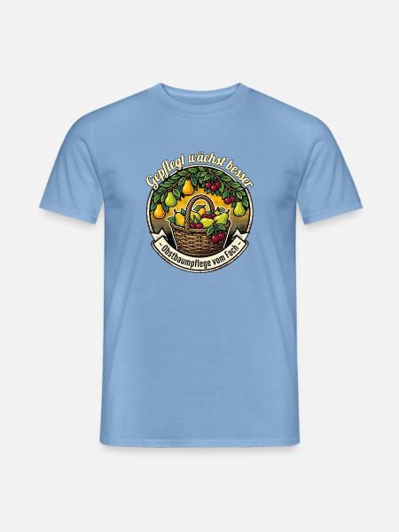 Obstbaum Pfleger - Männer T-Shirt - Carolina Blue