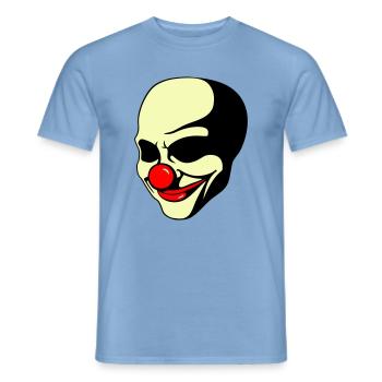 Life is a joke - Männer T-Shirt - Carolina Blue - Vorne - AI Model Male 178 light (178cm)