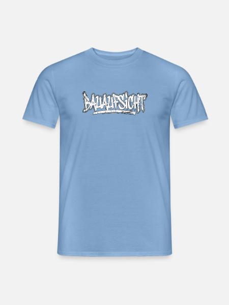 Bauaufsicht Graffiti - Männer T-Shirt - Carolina Blue