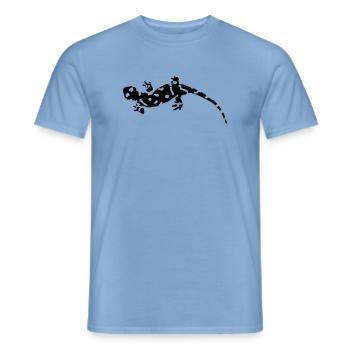 Salamander - Männer T-Shirt - Carolina Blue - Vorne - AI Model Male 178 light (178cm)