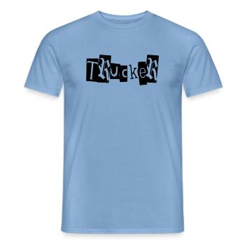 camion camion babe camion camion viaggio trasporto - T-shirt uomo - carolina blue - Fronte - AI Model Male 178 light (178cm)
