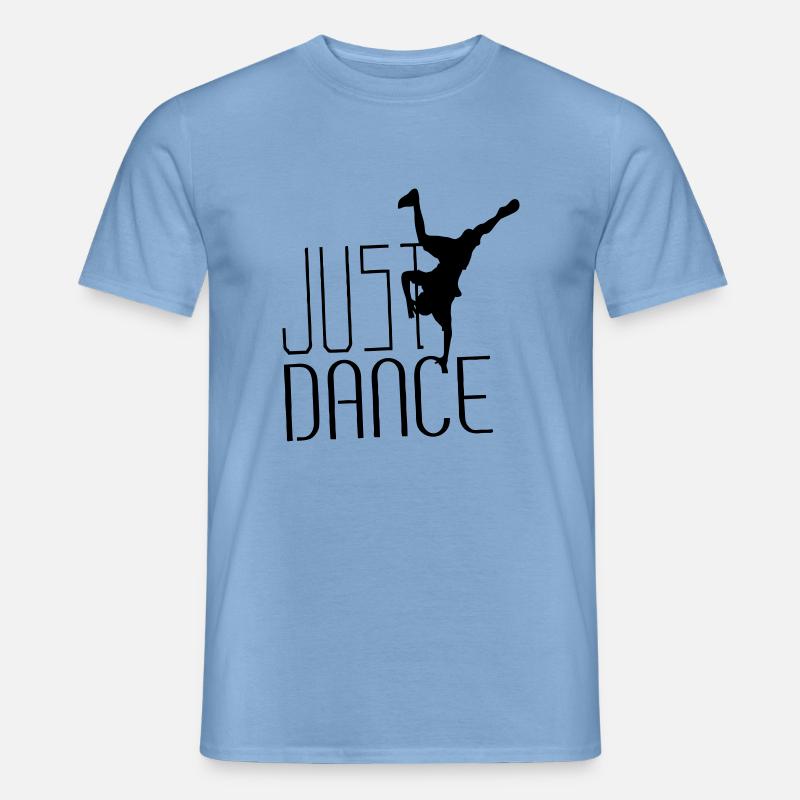 just dance - Männer T-Shirt - Carolina Blue