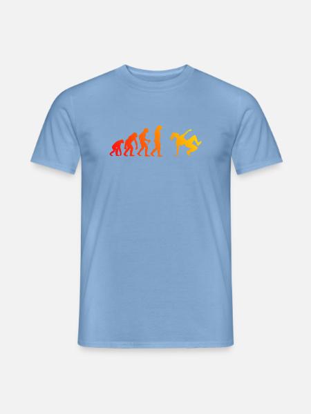 Geschenkidee für die Breakdancerin mit Streetdance - Männer T-Shirt - Carolina Blue