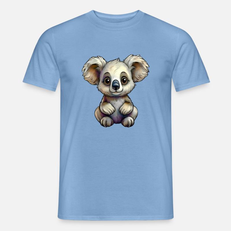 Piccolo koala - T-shirt uomo - carolina blue