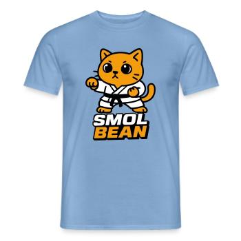 Combattants de chats dans le dojo - T-shirt homme - carolina blue - Devant - AI Model Male 178 light (178cm)