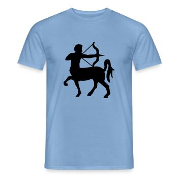 centaur1 - Männer T-Shirt - Carolina Blue - Vorne - AI Model Male 178 light (178cm)