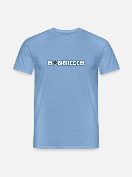 Mannheim, meine Stadt! - Männer T-Shirt - Carolina Blue