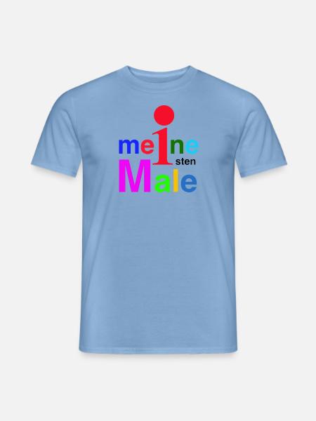 buch shirt - Männer T-Shirt - Carolina Blue