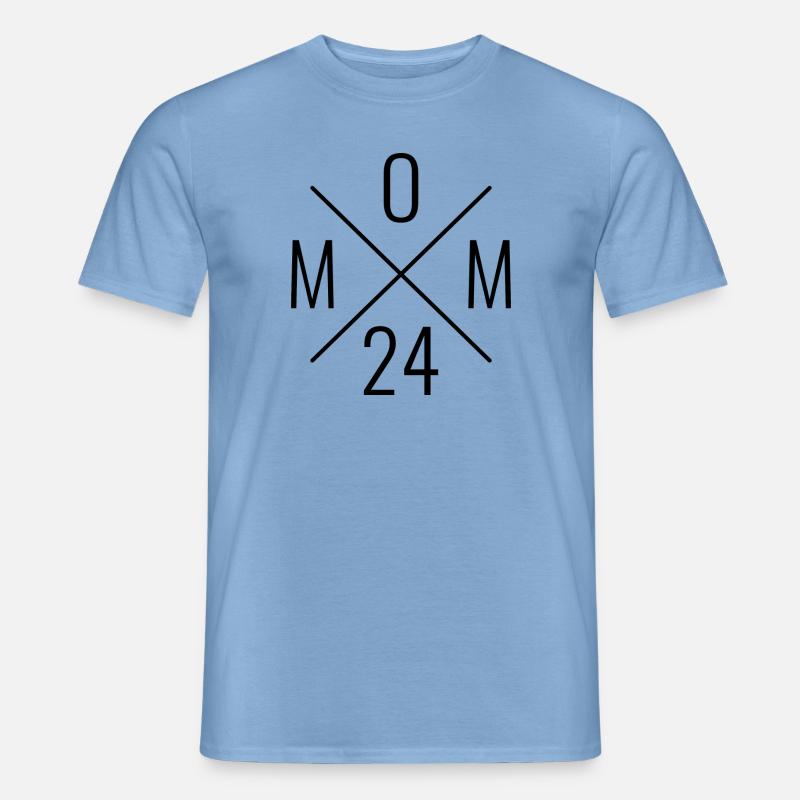 Mutter Geschenk Spruch 2024 - Männer T-Shirt - Carolina Blue