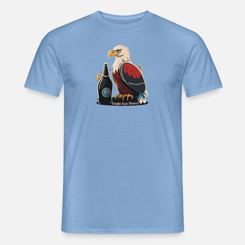 Eagle Eye Sherry - Männer T-Shirt - Carolina Blue