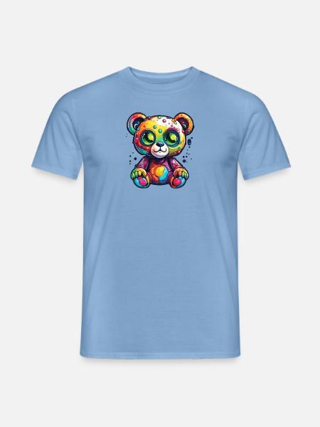 Teddybär / Kuscheltier / Stofftier / Geschenkidee - Männer T-Shirt - Carolina Blue