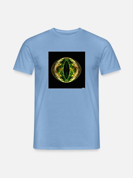 I see you - Männer T-Shirt - Carolina Blue