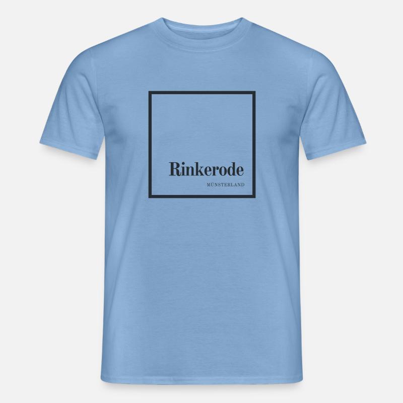RInkerode - da komm ich her! - Männer T-Shirt - Carolina Blue