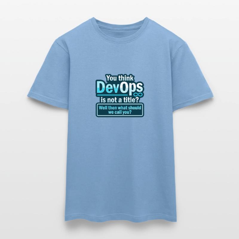 Sys-Admin Developer Devops Engineer Unicorn Men's T-Shirt