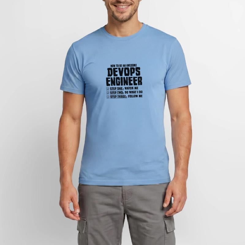 Devops Sys-Admin Developer Men's T-Shirt