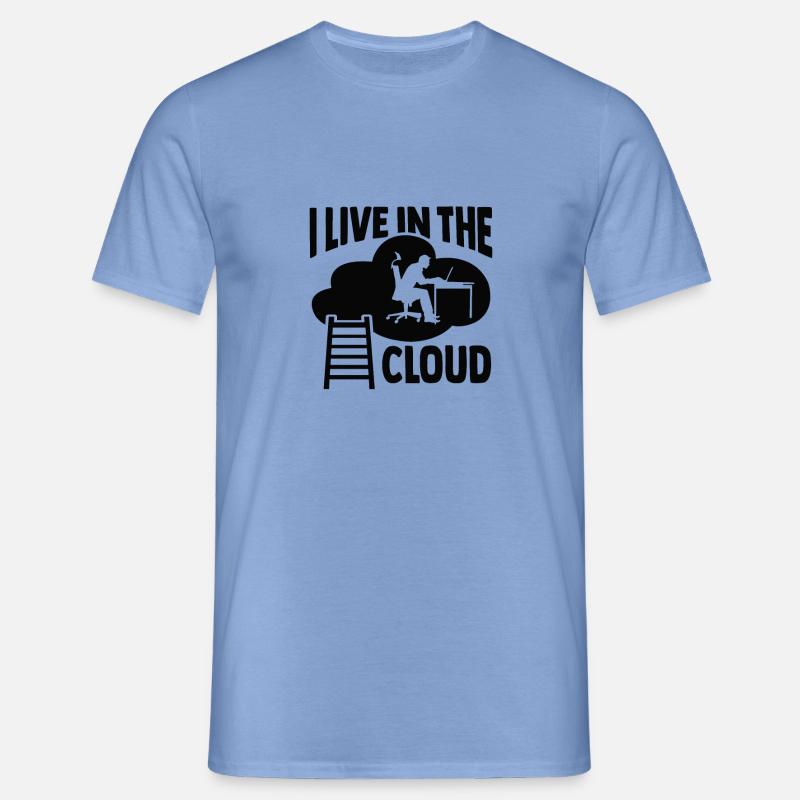 Cloud-Administrator Cloud-Devops - Männer T-Shirt - Carolina Blue