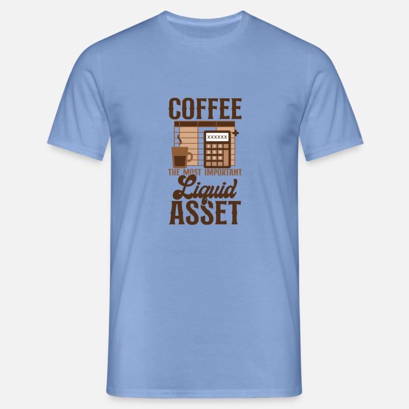 Comptable Comptable Comptable Comptabilité - T-shirt Homme - carolina blue