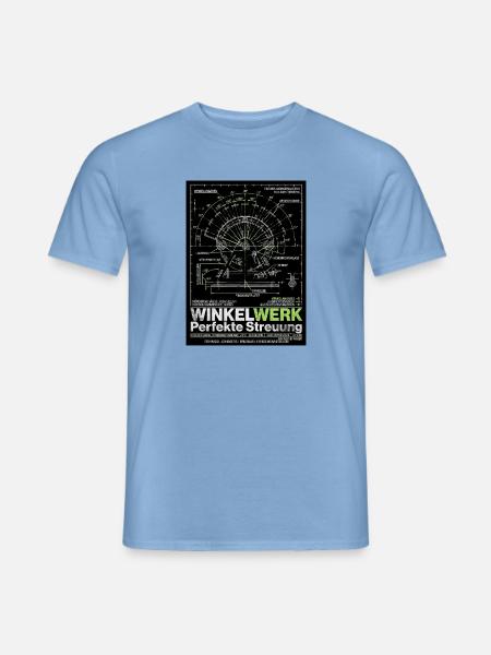 Pyrotechniker Streuung - Männer T-Shirt - Carolina Blue