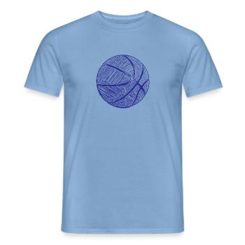 Stylos BB - T-shirt homme - carolina blue - Devant - AI Model Male 178 light (178cm)