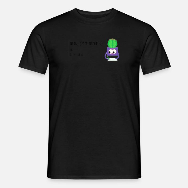 Fokus-Kaktus Männer T-Shirt