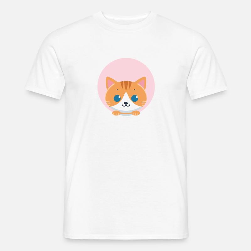 Orange Cat Men’s T-shirt