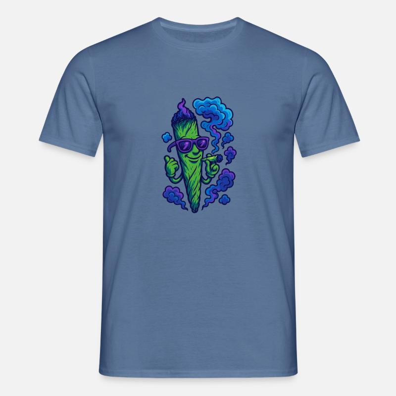 Joint Venture - Männer T-Shirt - Taubenblau 