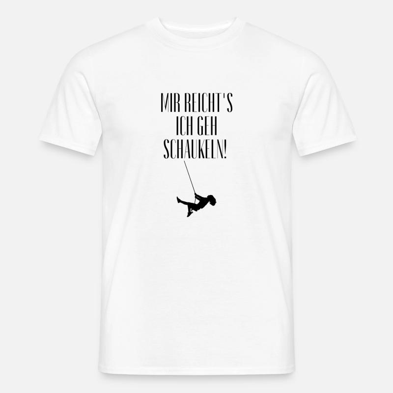 Schaukelpause - Statement mit Schwung Männer T-Shirt