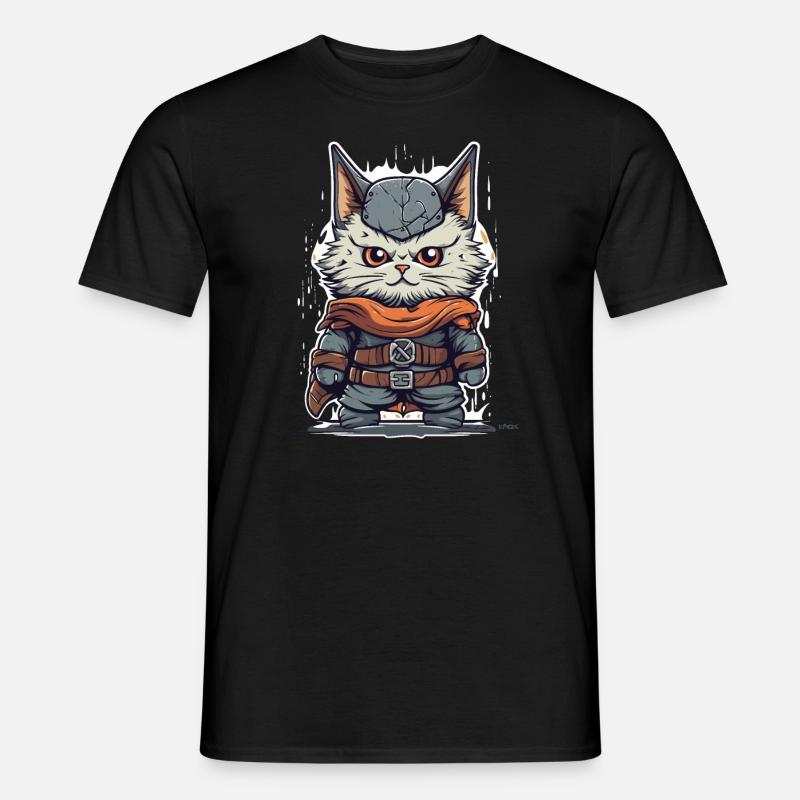 A cute Viking kitten Men’s T-shirt
