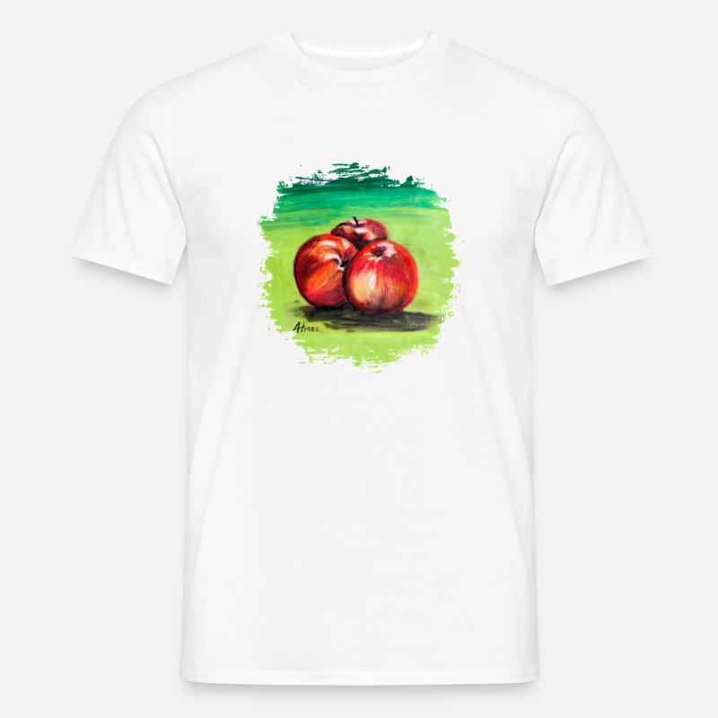 Three Red Apples Men’s T-shirt
