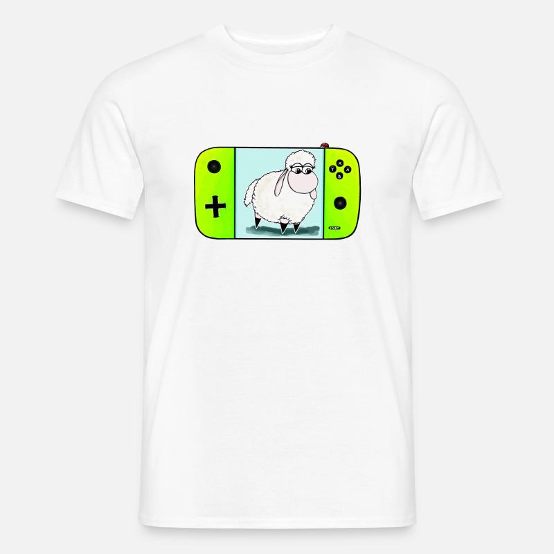 Wolly Sheepling der Handheld - Männer T-Shirt - undefined