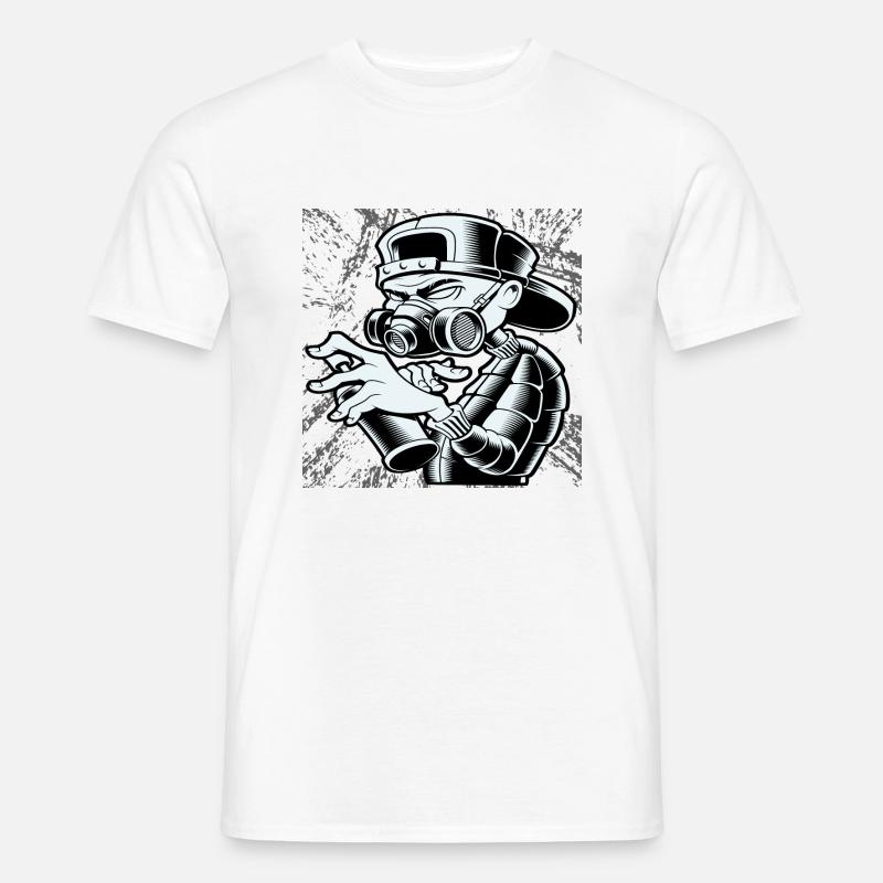 Abstract Graffiti Mann Männer T-Shirt