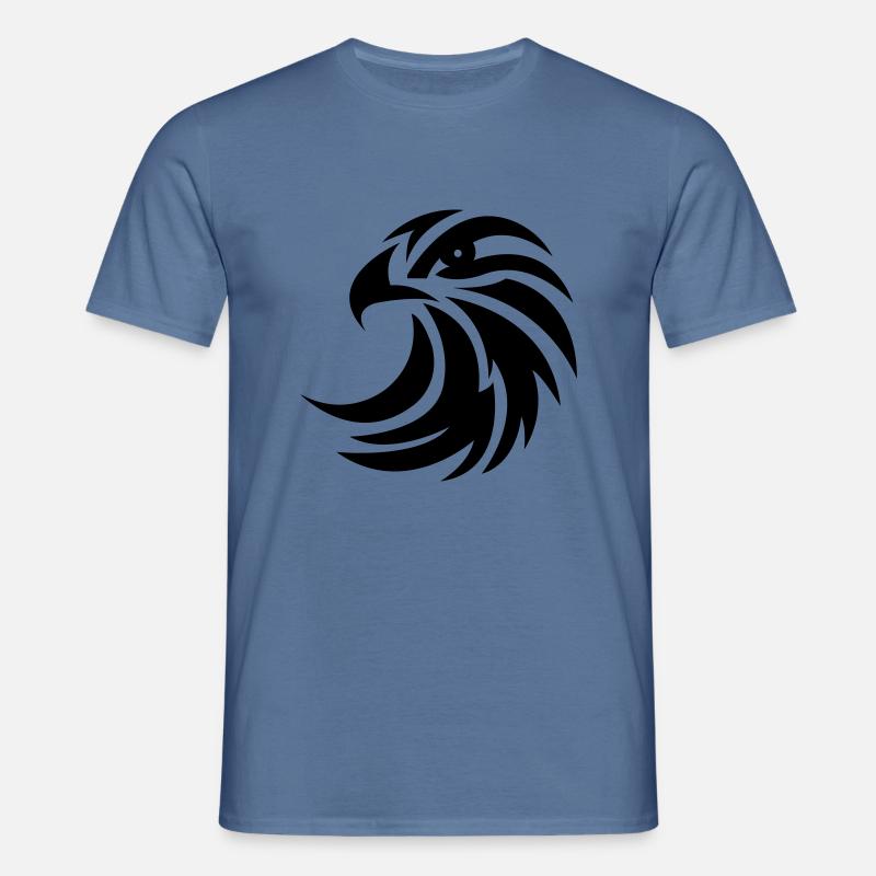 eagle - Männer T-Shirt - Taubenblau 