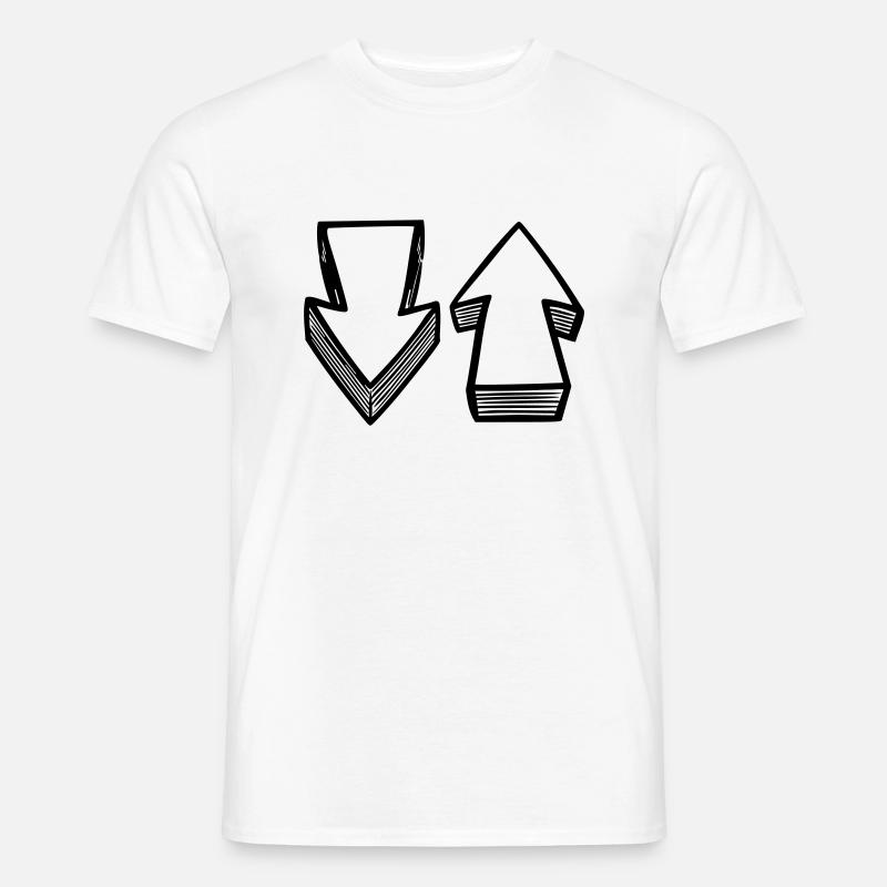 Flèche vers le haut T-shirt homme