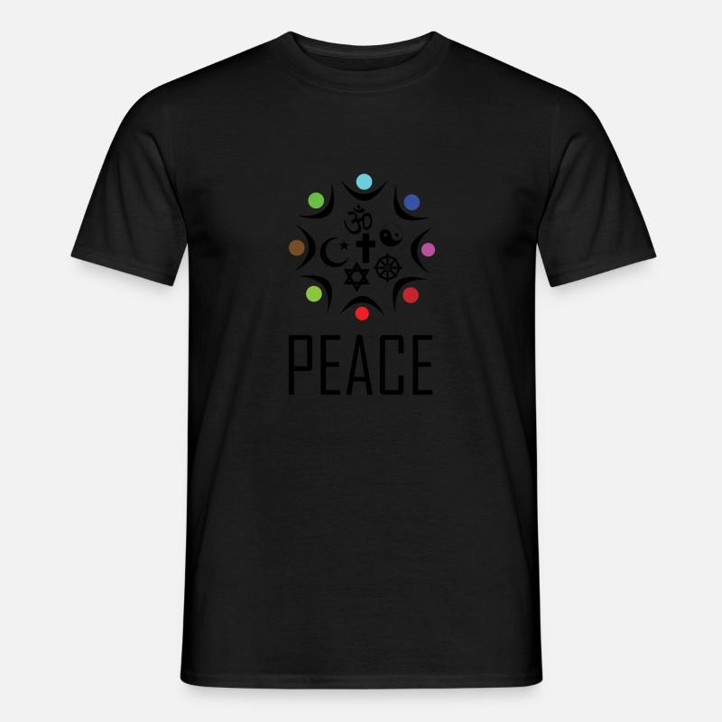 Peace for All Religions Men’s T-shirt