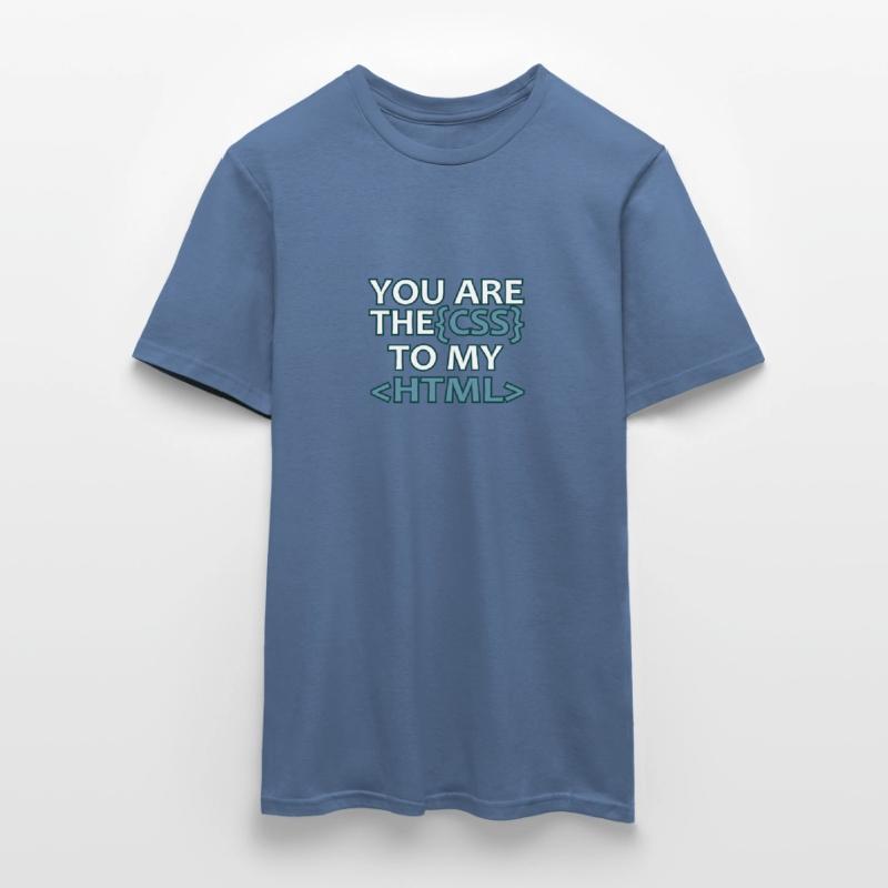 Web developer CSS HTML Informatik Funny gift Men's T-Shirt