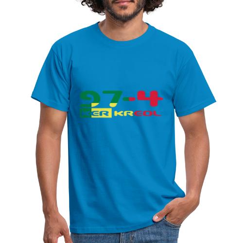 974 ker kreol Rastafari - T-shirt Homme