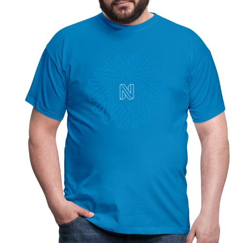 Neos Icon Pattern without URL, 2-color - Men's T-Shirt