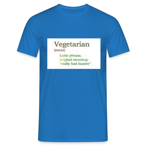 funny-vegetarian - Men's T-Shirt