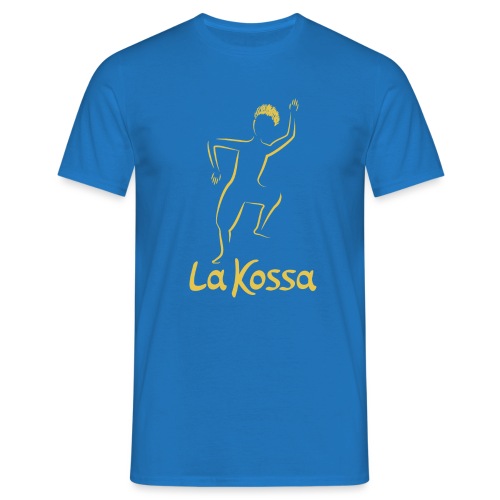 La Kossa Afro Dance Fitness Logo Gold 1 - Männer T-Shirt