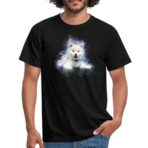Husky sibérien Blanc chiot mignon -by- Wyll-Fryd - T-shirt Homme
