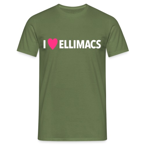I love ellimacs - Men's T-Shirt