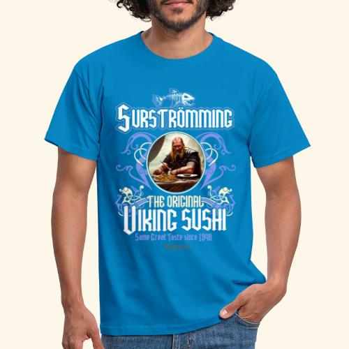 Surströmming Wikinger Sushi Design - Männer T-Shirt