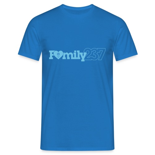 Family237 Blue - Men's T-Shirt