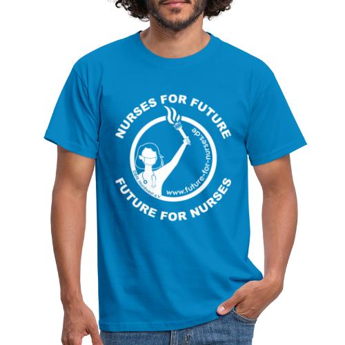 NURSES FOR FUTURE : FUTURE FOR NURSES (weiß) - Männer T-Shirt