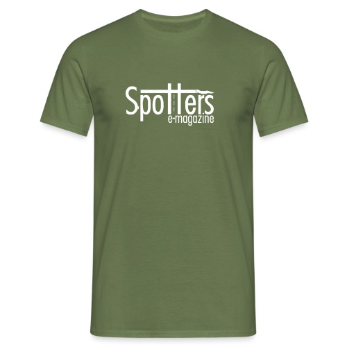 Spotters_logoBianco - Maglietta da uomo