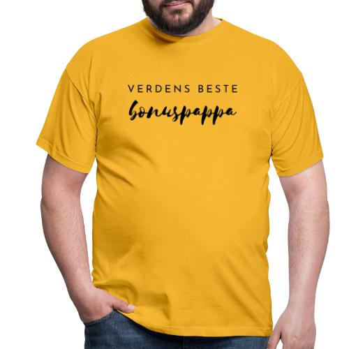 Verdens beste bonuspappa - T-skjorte for menn