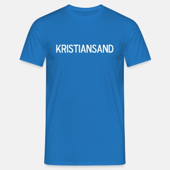 Kristiansand - T-skjorte for menn