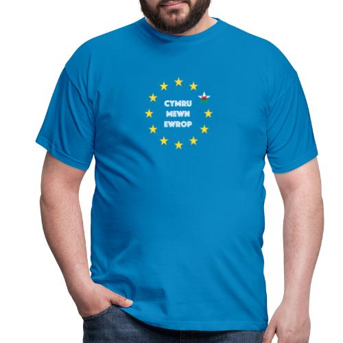 Cymru Mewn Ewrop - Men's T-Shirt